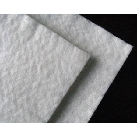 Geo Textile Non Woven Fabric - Needle Punched Non Woven Material , Soft Texture, Light Weight, White Color, Durable With Absorbency And Filtration Features