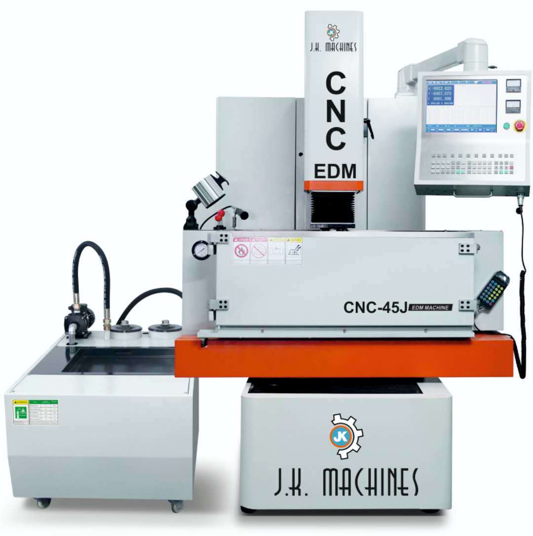 Orange And Cream Cnc Electric Discharge Machine