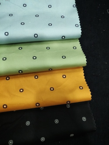 100% Cotton Fabric - Dobby Patterned Garment Fabric | Ideal for Stylish Apparel Production