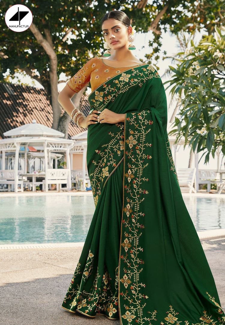 Green Amrapali On Dp Manufactur : A Now Launched - Weaves Of India. ..