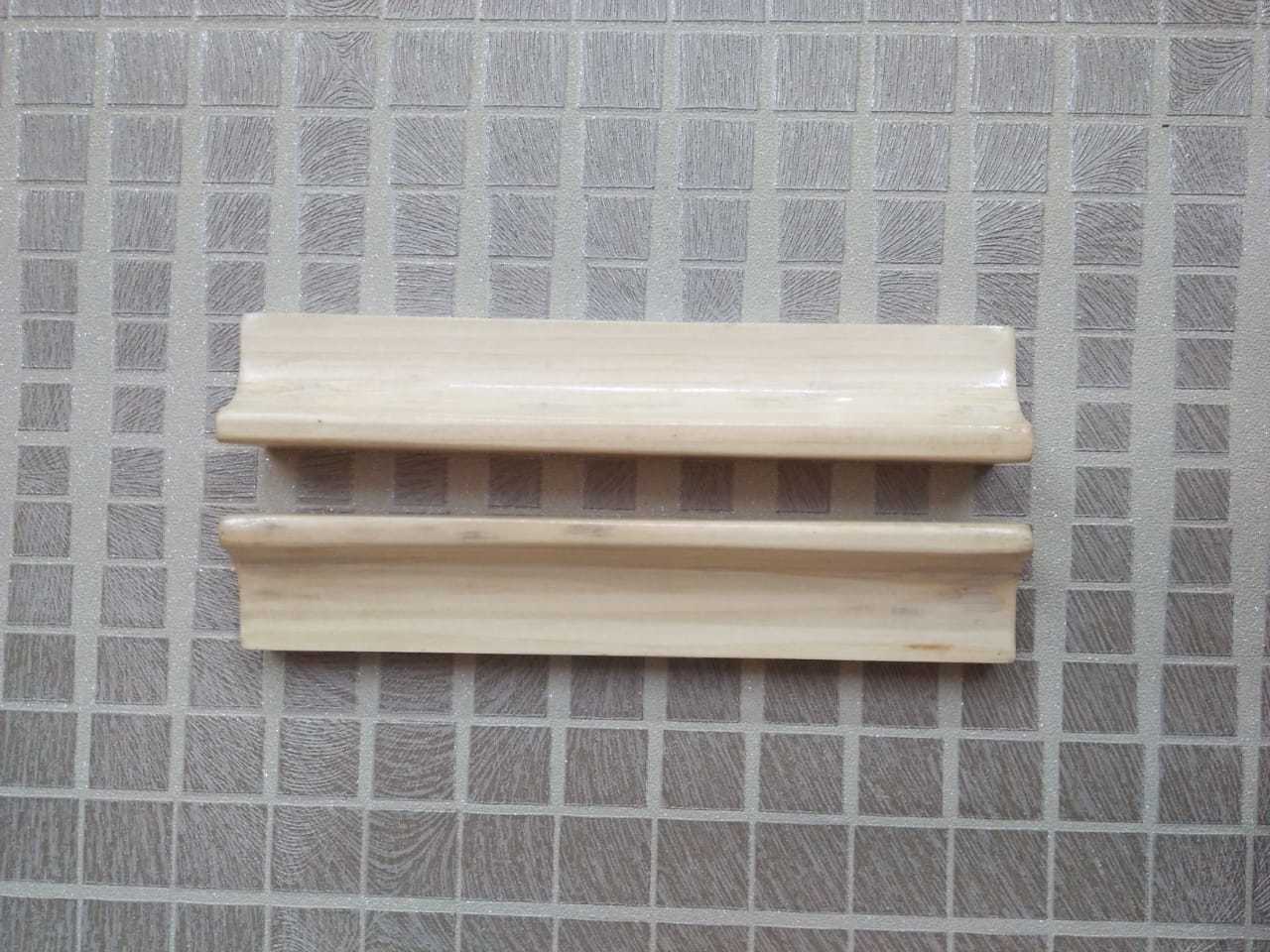 Wooden Door Handle - Pine Wood/teak Wood, Size: 100/150/200/250/300mm, Natural Wood Finish | Lightweight, Crack Resistant, Polished Surface Suitable For Cabinets, Drawers, And More