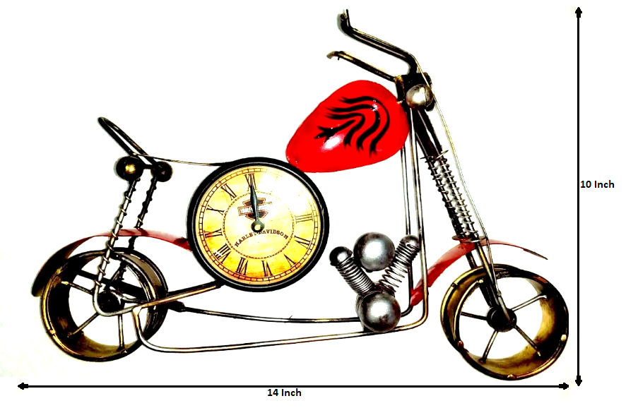 Red Bullet With Clock