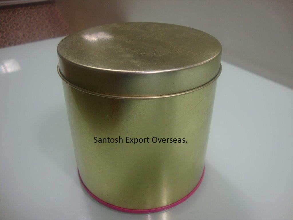 Round Tin Containers Food Safety Grade: Yes