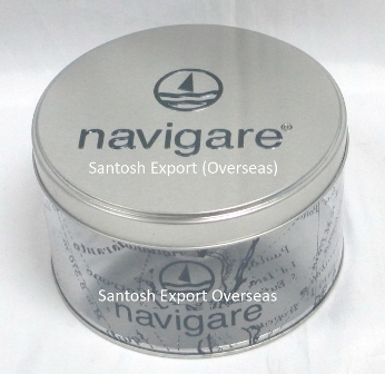 Round Tin Containers Food Safety Grade: Yes