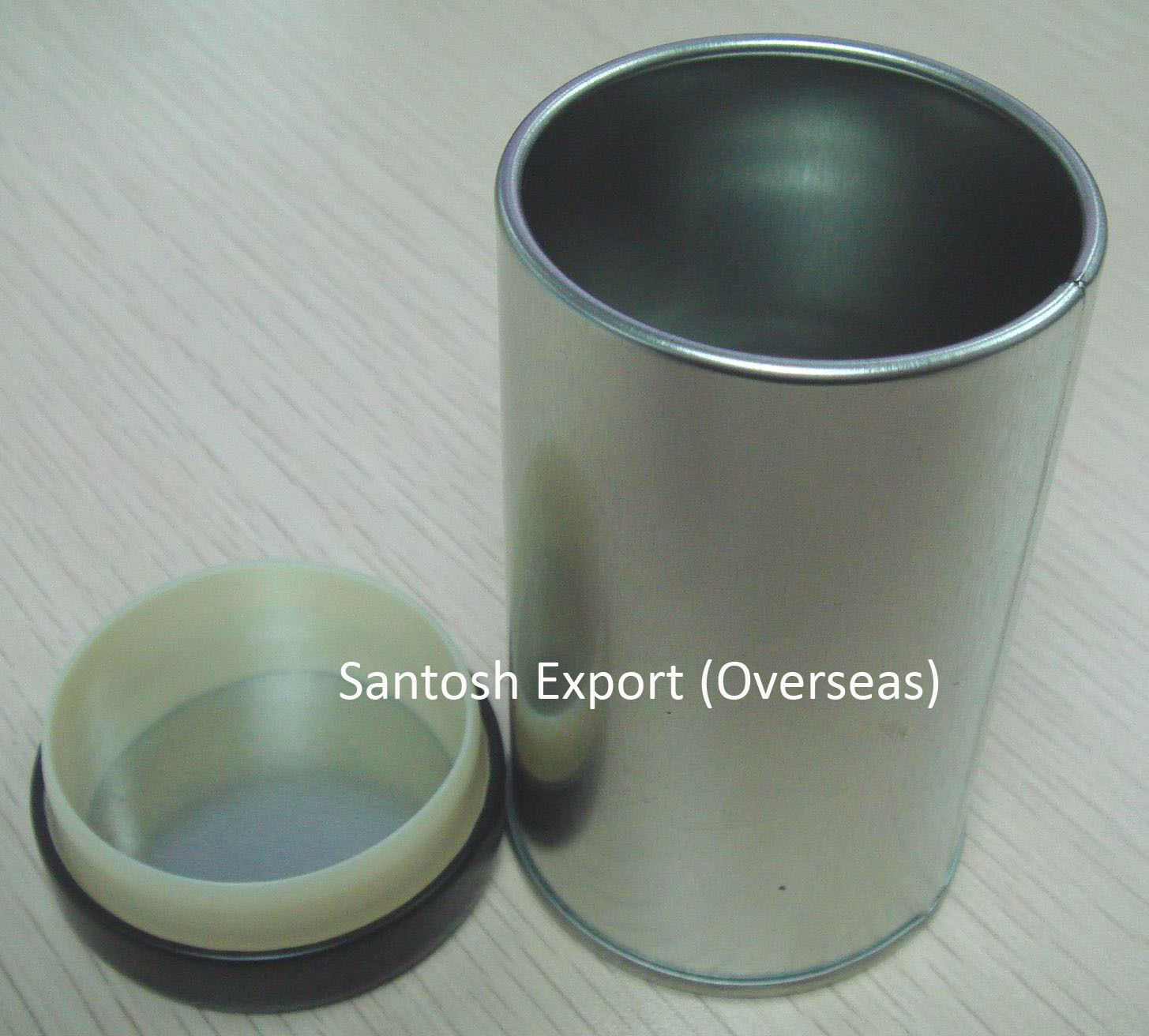 Cmyk Printed Tea Tin Container