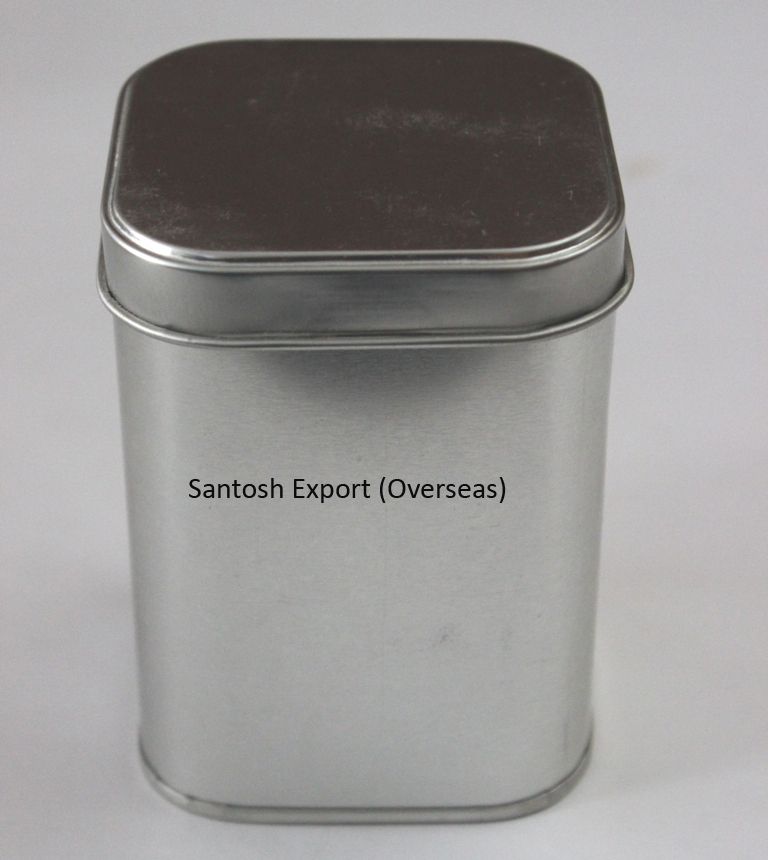 Cmyk Printed Tea Tin Container
