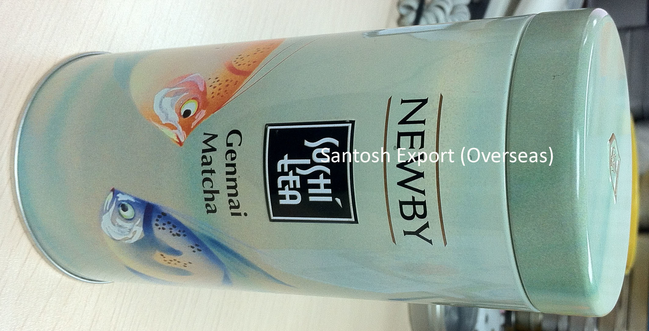 Cmyk Printed Tea Tin Container