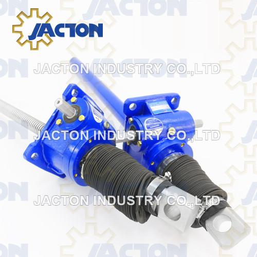2.5 Tonne Worm Gear Machine Screw Jacks Translating And Rotating Screw Configurations