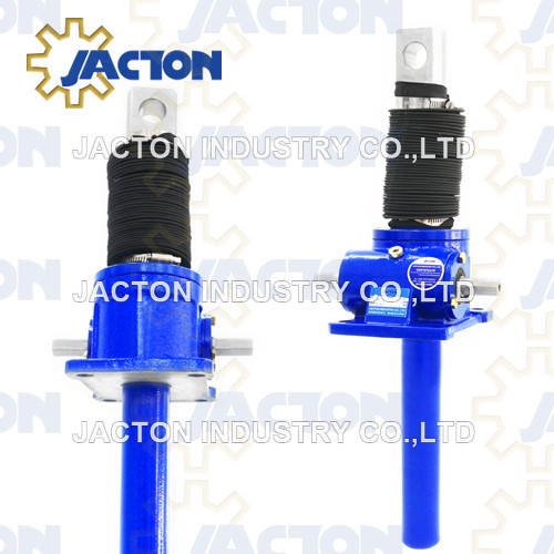 2.5 Tonne Worm Gear Machine Screw Jacks Translating And Rotating Screw Configurations