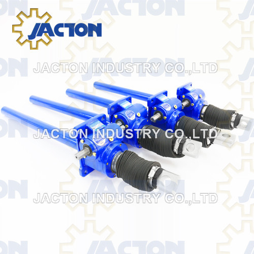 2.5 Tonne Worm Gear Machine Screw Jacks Translating And Rotating Screw Configurations