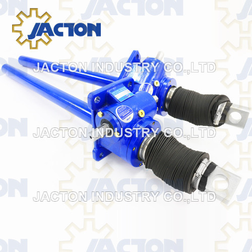 2.5 Tonne Worm Gear Machine Screw Jacks Translating And Rotating Screw Configurations