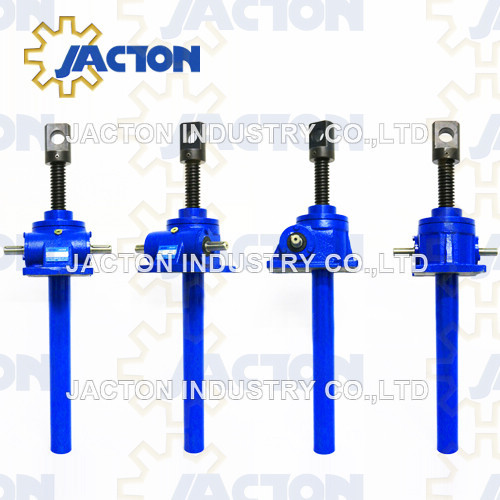 2.5 Tonne Worm Gear Machine Screw Jacks Translating And Rotating Screw Configurations