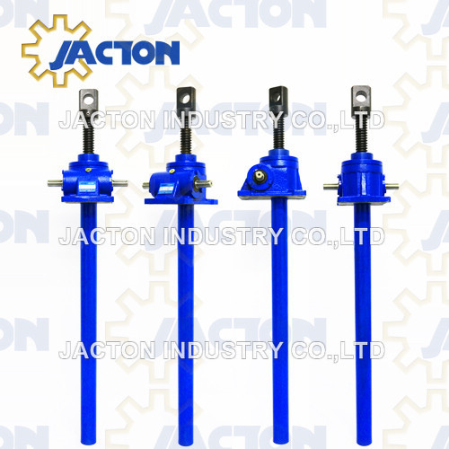 2.5 Tonne Worm Gear Machine Screw Jacks Translating And Rotating Screw Configurations