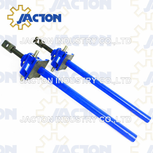2.5 Tonne Worm Gear Machine Screw Jacks Translating And Rotating Screw Configurations