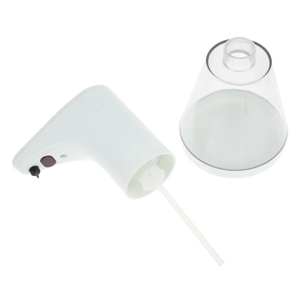 Automatic Soap/sanitizer Dispenser - 500ml Capacity Abs+pet Material | White 120x56x103mm Automatic Operation Regulate Dispensing