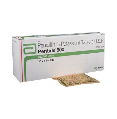 Penicillin G Potassium Tablets - Antibacterial Treatment , Easy To Store In Cool & Dry Place
