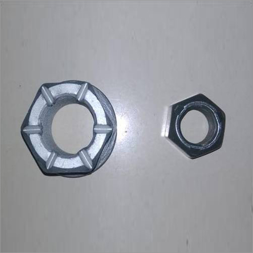 Clinch Nuts - M6 Zinc Plated Steel Hex Nuts | 100 Pieces, Metric Thread 1.0 mm Pitch