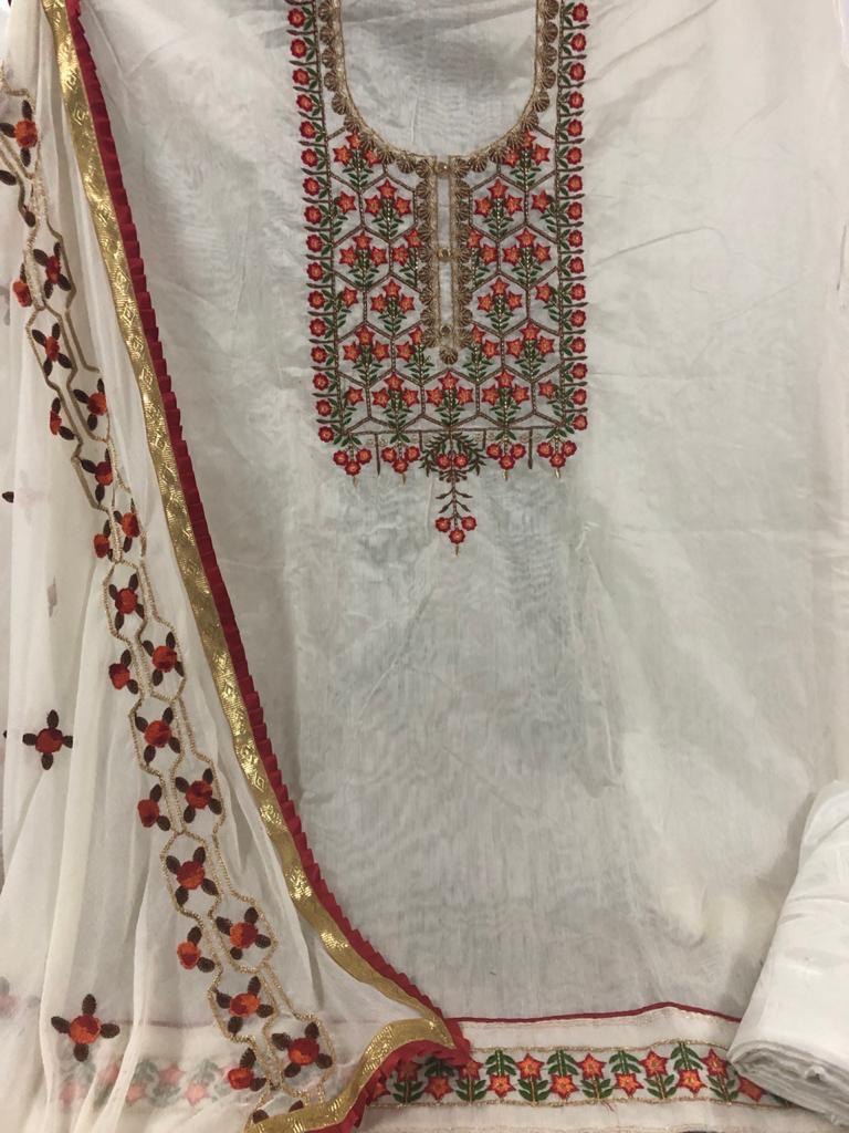 Multi Heavy Work Dress Material