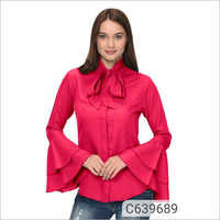 Satin Ladies Fancy Top