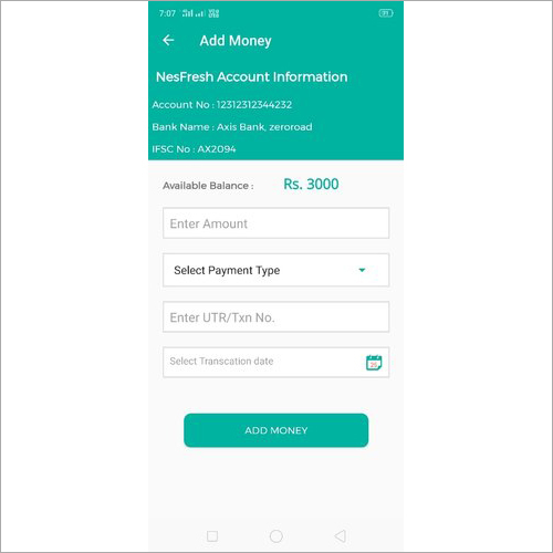 Water Supplier Android Software Application