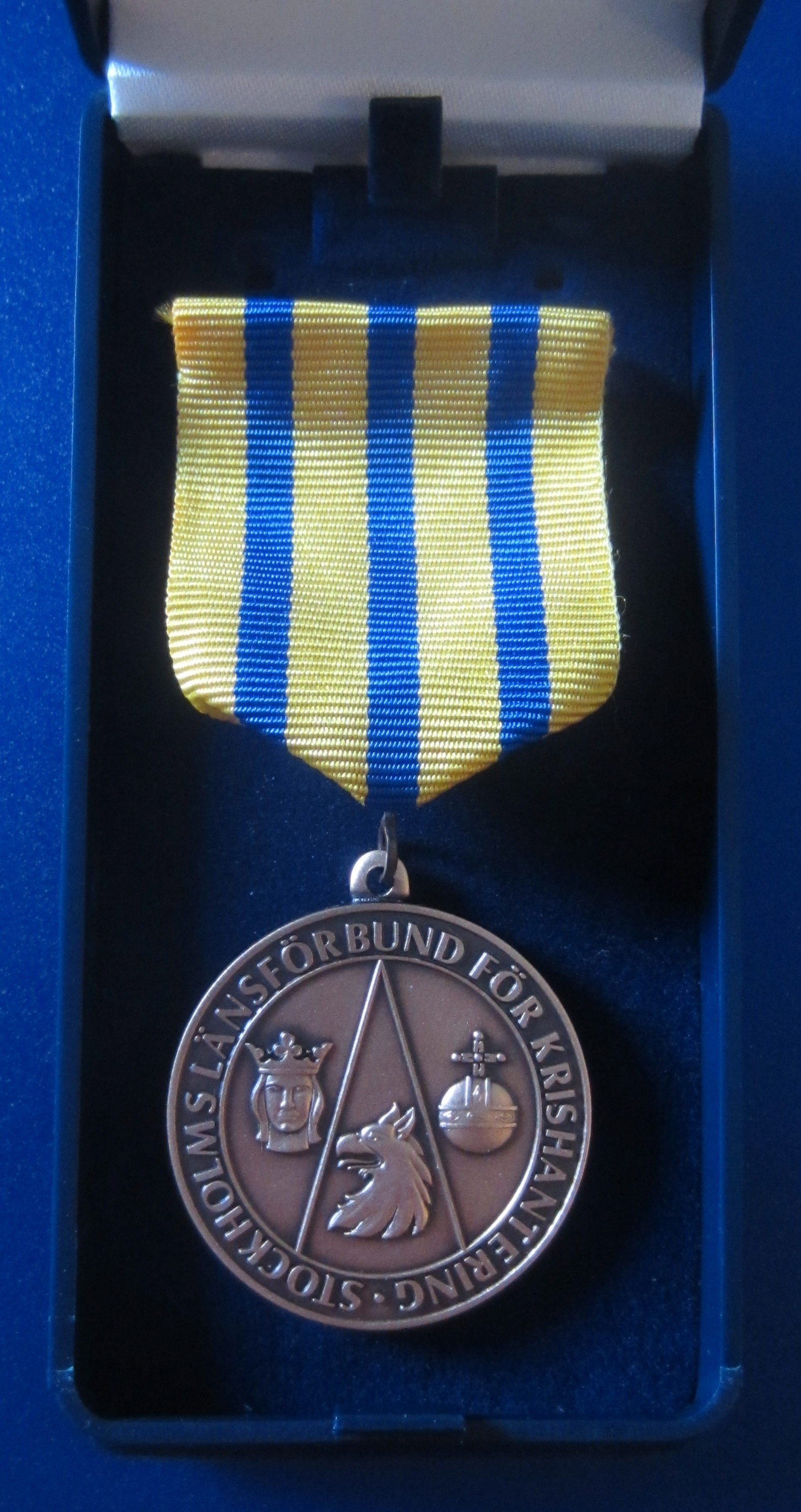Metal Plated Pocket Medal