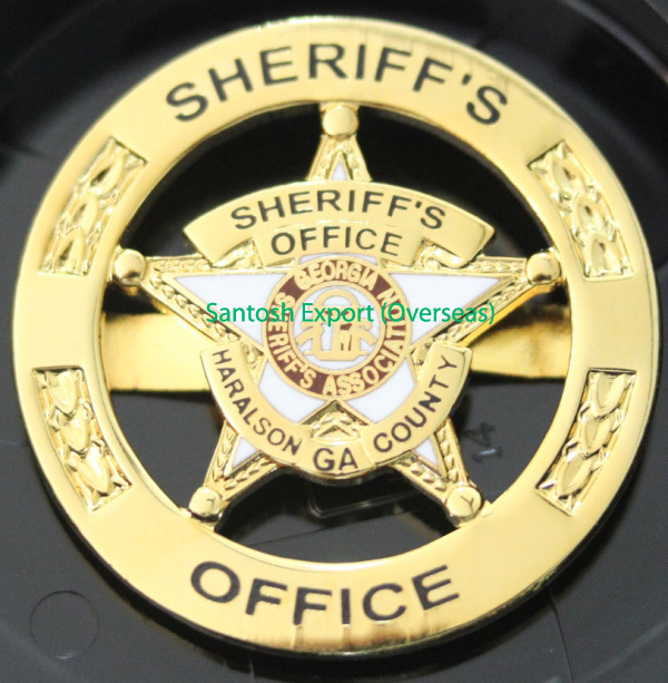 Metal Plated Pocket Medal