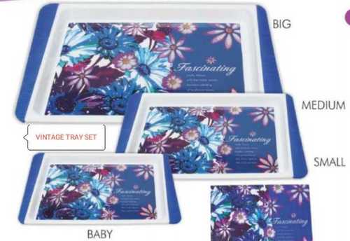 विंटेज ट्रे सेट