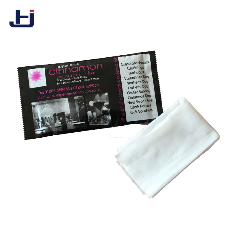 Wet Wipe - Non-woven Soft Fabric, 20x20 Cm, 7g | Fragrance-infused, Alcohol-based, Anti-bacterial, Customizable For Airlines And Restaurants