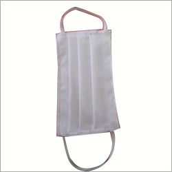 3 Ply Cloth Face Mask - 100% Cotton, Rectangle Shape , Disposable Medical-Grade Face Covering for Enhanced Protection and Comfort