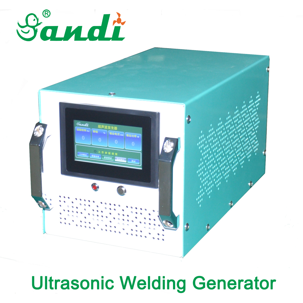 White And Green 20khz 2500w Ultrasonic Welding Generator Transducer For The N95 Face Mask Welding Machine