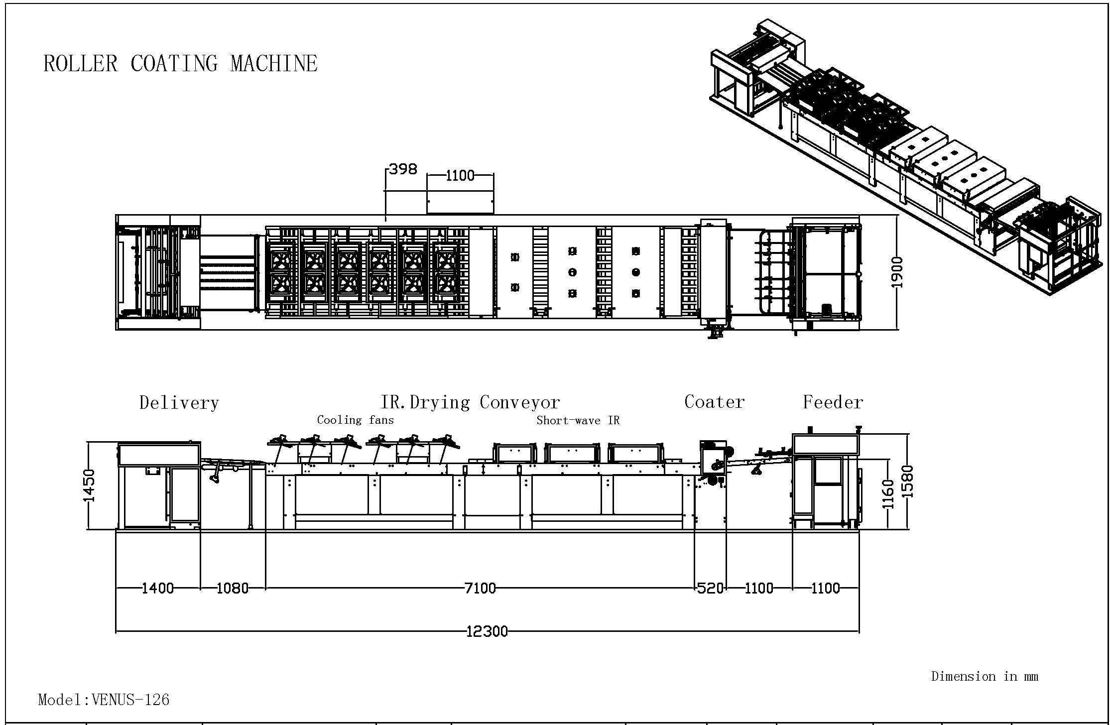 Automatic Varnishing Machine