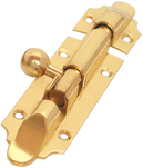 पीतल के गोल टॉवर बोल्ट