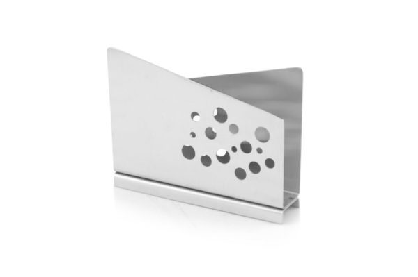 Napkin Holder Ss - Stainless Steel 14.5 X 7.5 Cm | Mirror Finish, 12 Pieces, Durable And Elegant Design For Home Or Event Use