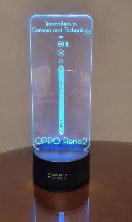 Acrylic Trophy With Light Effect Input Voltage: 220 Volt (V)