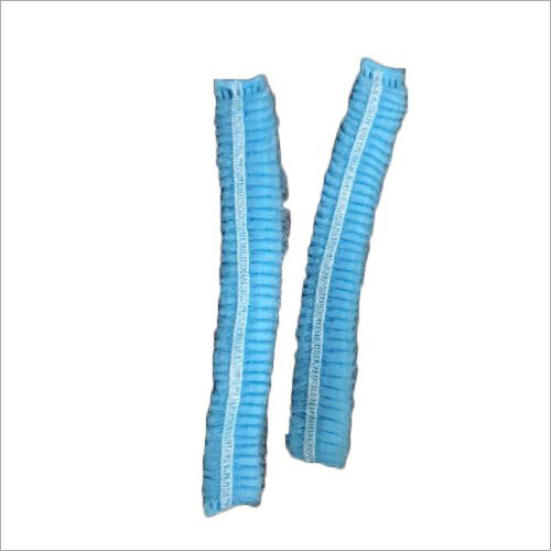 Blue Non Woven Bouffant Caps