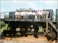 कोक भट्ठी उपकरण चार्जिंग कार