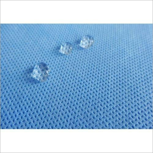 Laminated Non Woven Fabric - 54 Inch Width, 140 GSM Thermal Bonded, Blue Color | Lightweight, Smooth, Washable, Suitable for All Seasons