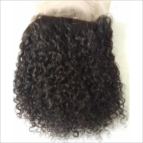 Indian Natural Deep Curly Frontal Hair