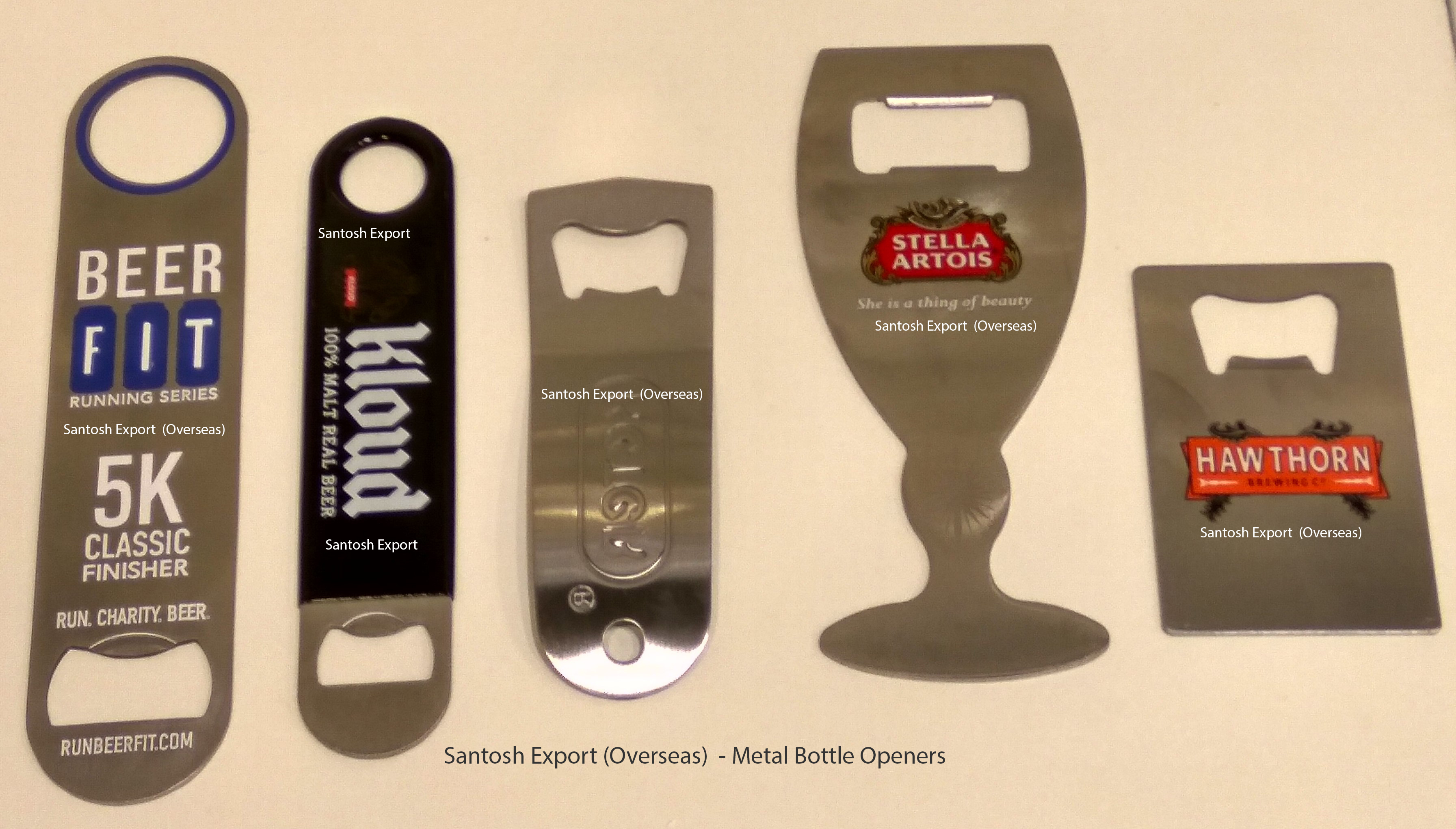 Personalized Bottle Opener - Stainless Steel, Custom Shape, As Per Design | Modern Style, 10-30 Grams, Oem/odm Capabilities, Worldwide Shipping