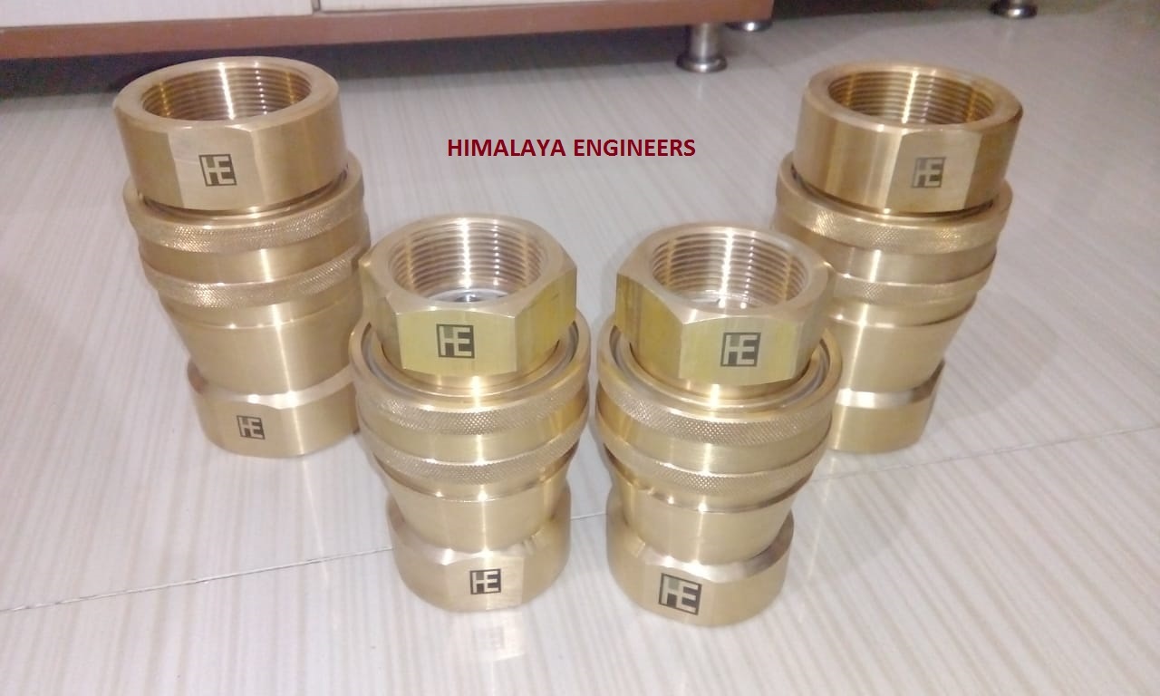 Brass Qrc Coupling Application: Hydraulic/pneumatic