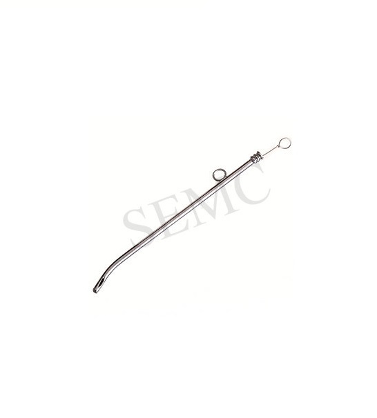 Metal Male Catheter - Steel Material, 12 Inches Overall Length (Fr-6 To Fr-20) | Lightweight 60g, Dimensions 28x7x5mm, Gynae Application