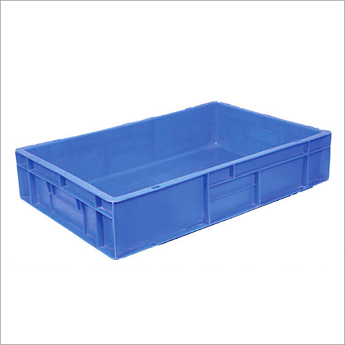 Blue 600x400x120mm Plastic Crates