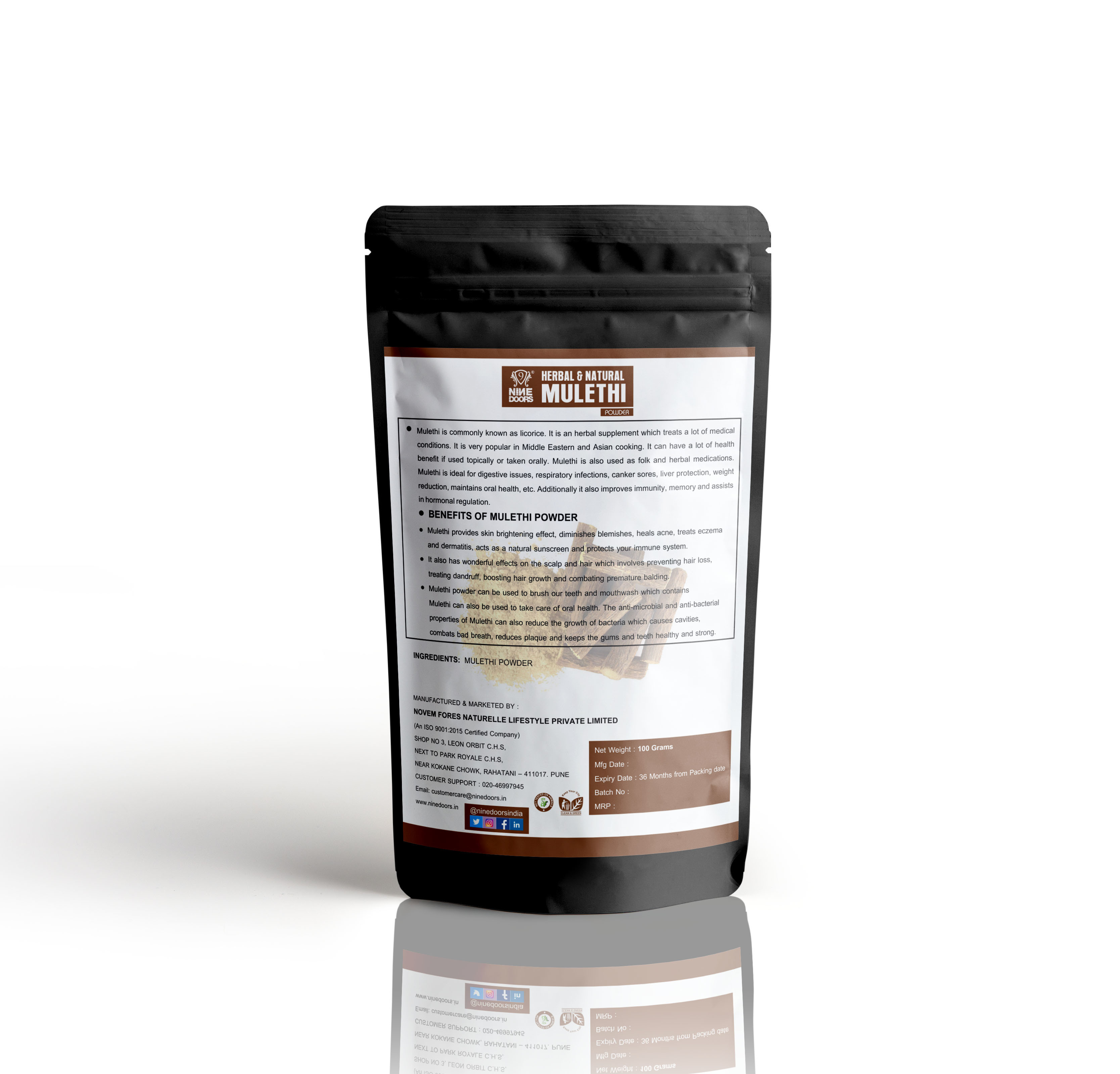 Mulethi Powder Age Group: 16 - 60