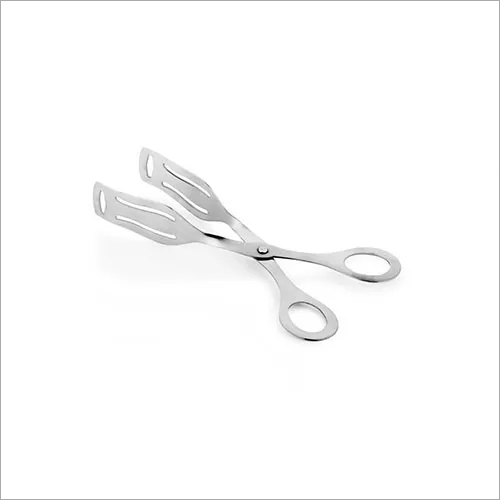 Satin Mat Tong Pastry Scissor Ss 19 Cm