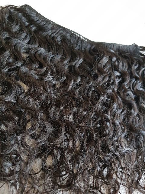 Raw Curly Hair Extensions - Application: Profesional