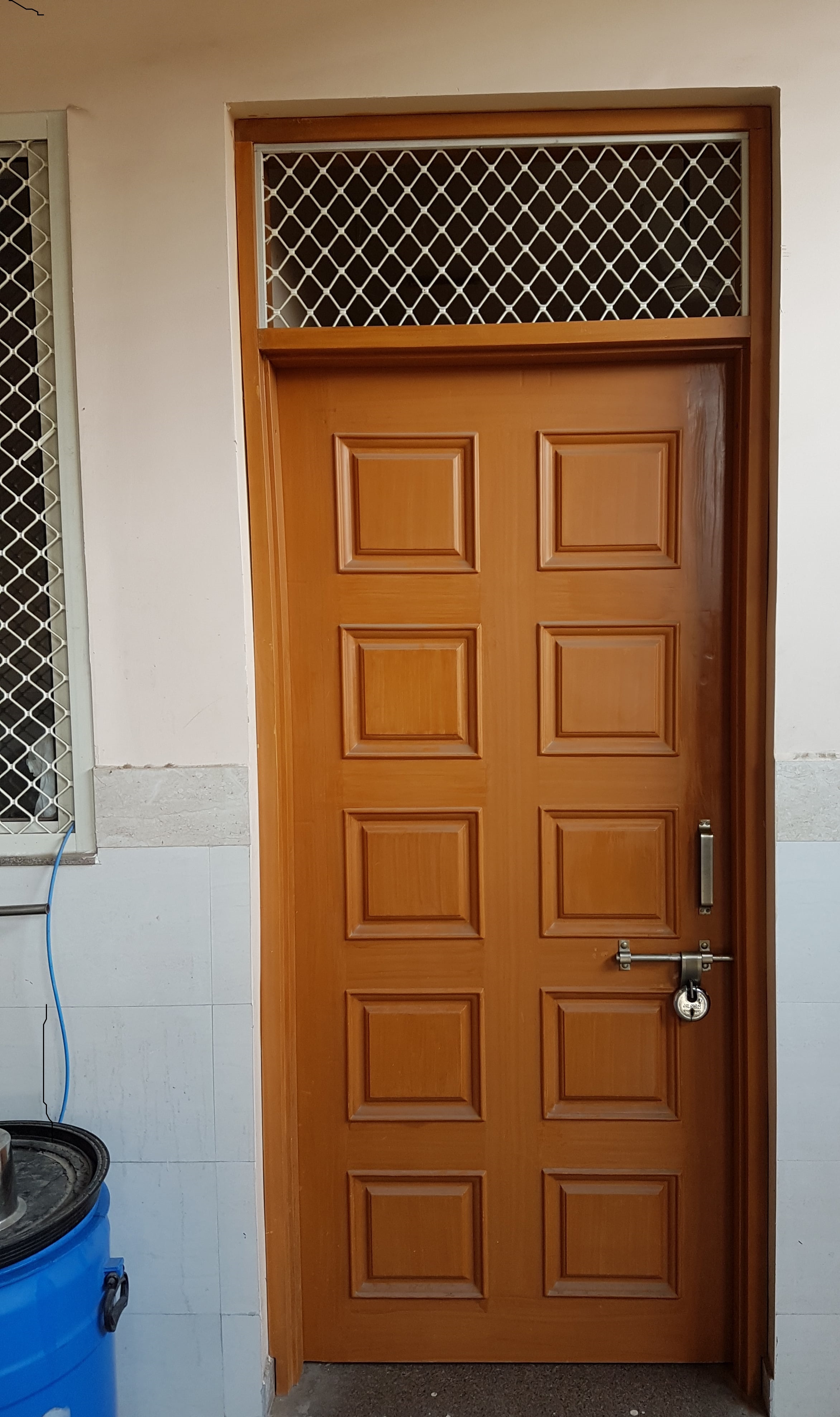 Carving Door - Teak Wood, 30mm To 45mm Thickness | Custom Sizes, Brown Or Black, High-quality Carvings With Perfect Symmetry