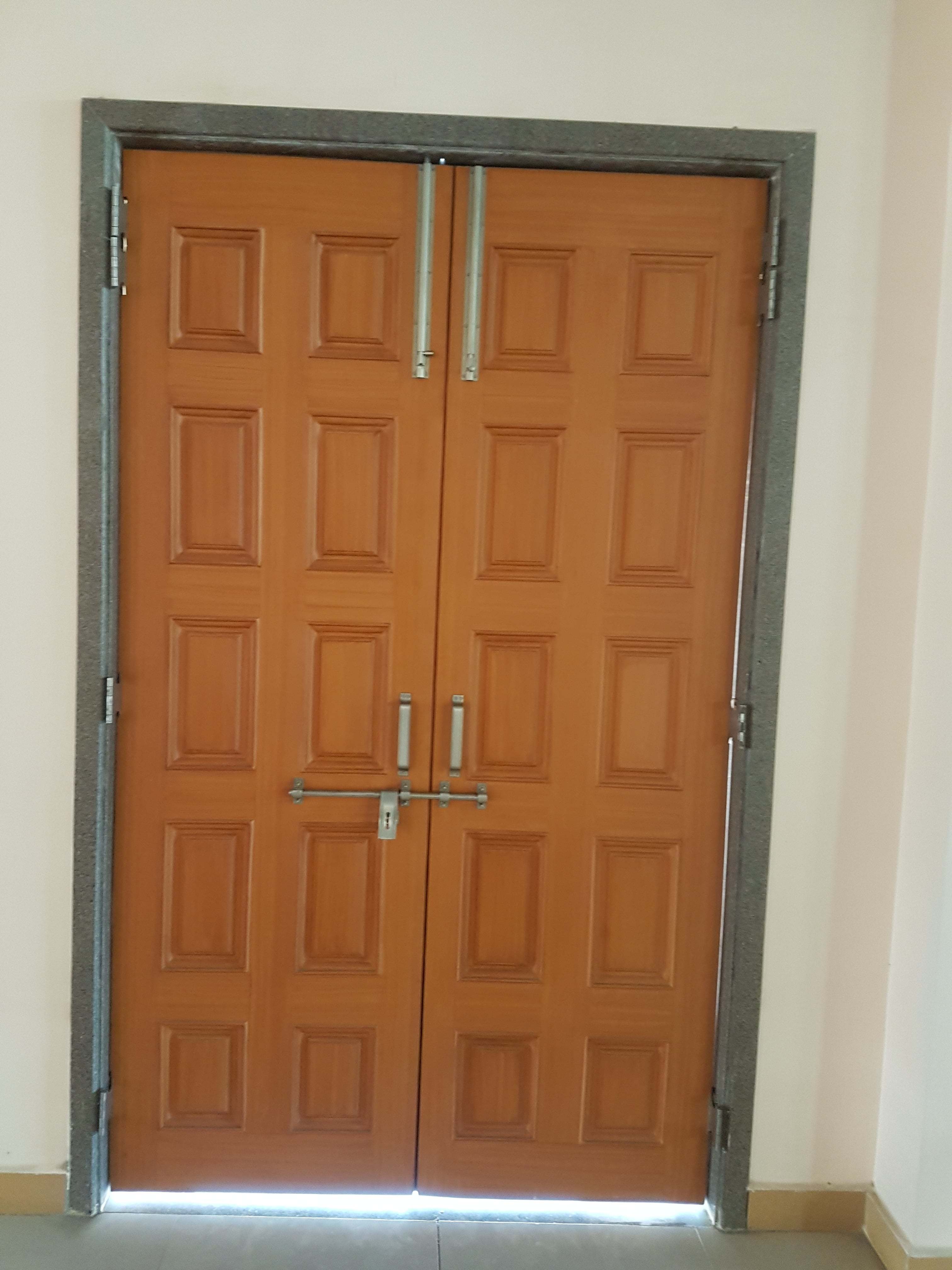 Carving Door - Teak Wood, 30mm To 45mm Thickness | Custom Sizes, Brown Or Black, High-quality Carvings With Perfect Symmetry