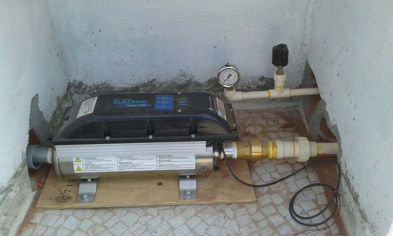 Inline Pressure Booster System With Vfd (Franklin Electric) - Material: Ss 304