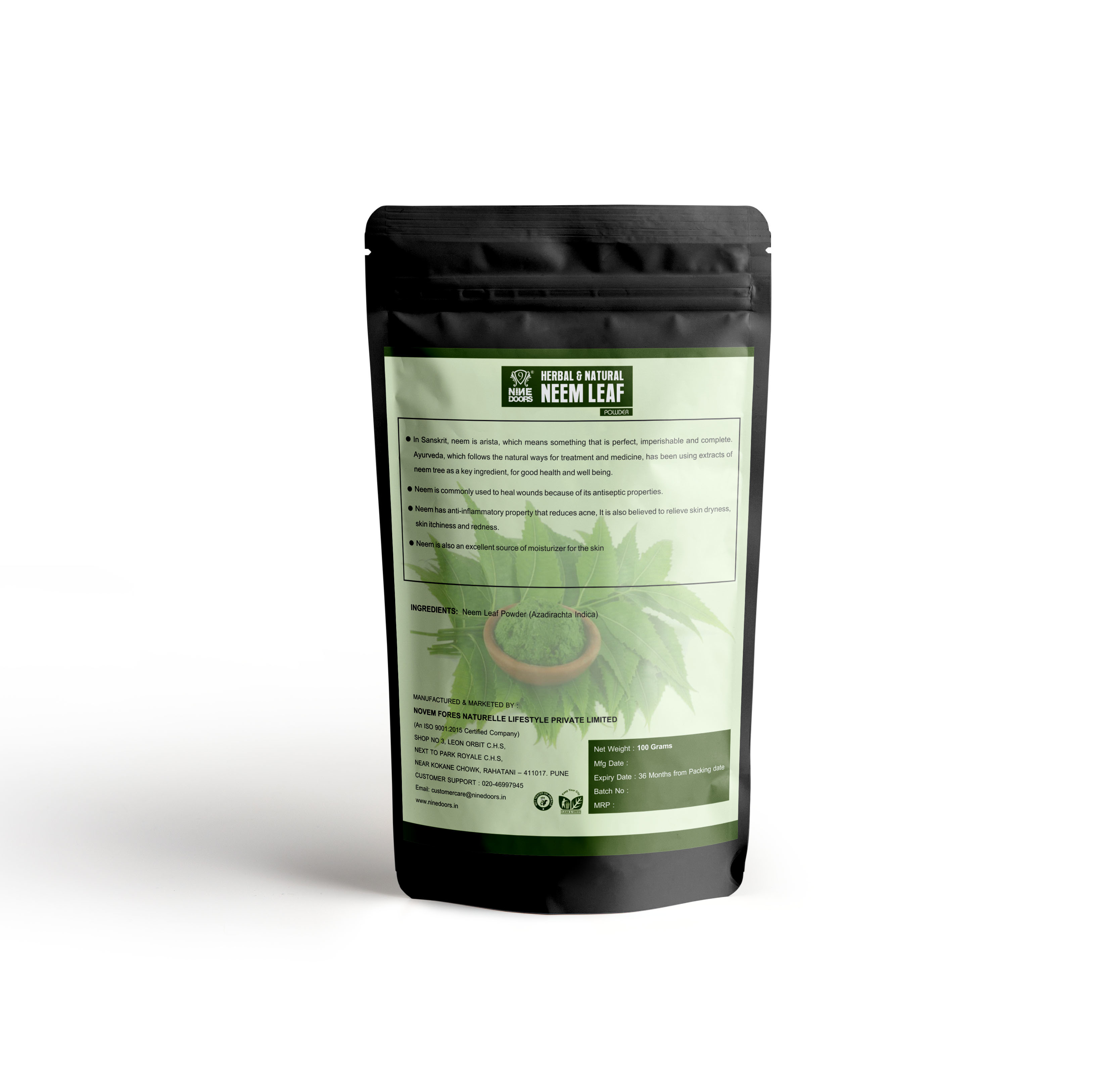 Neem Leaf Powder Age Group: 16 - 60