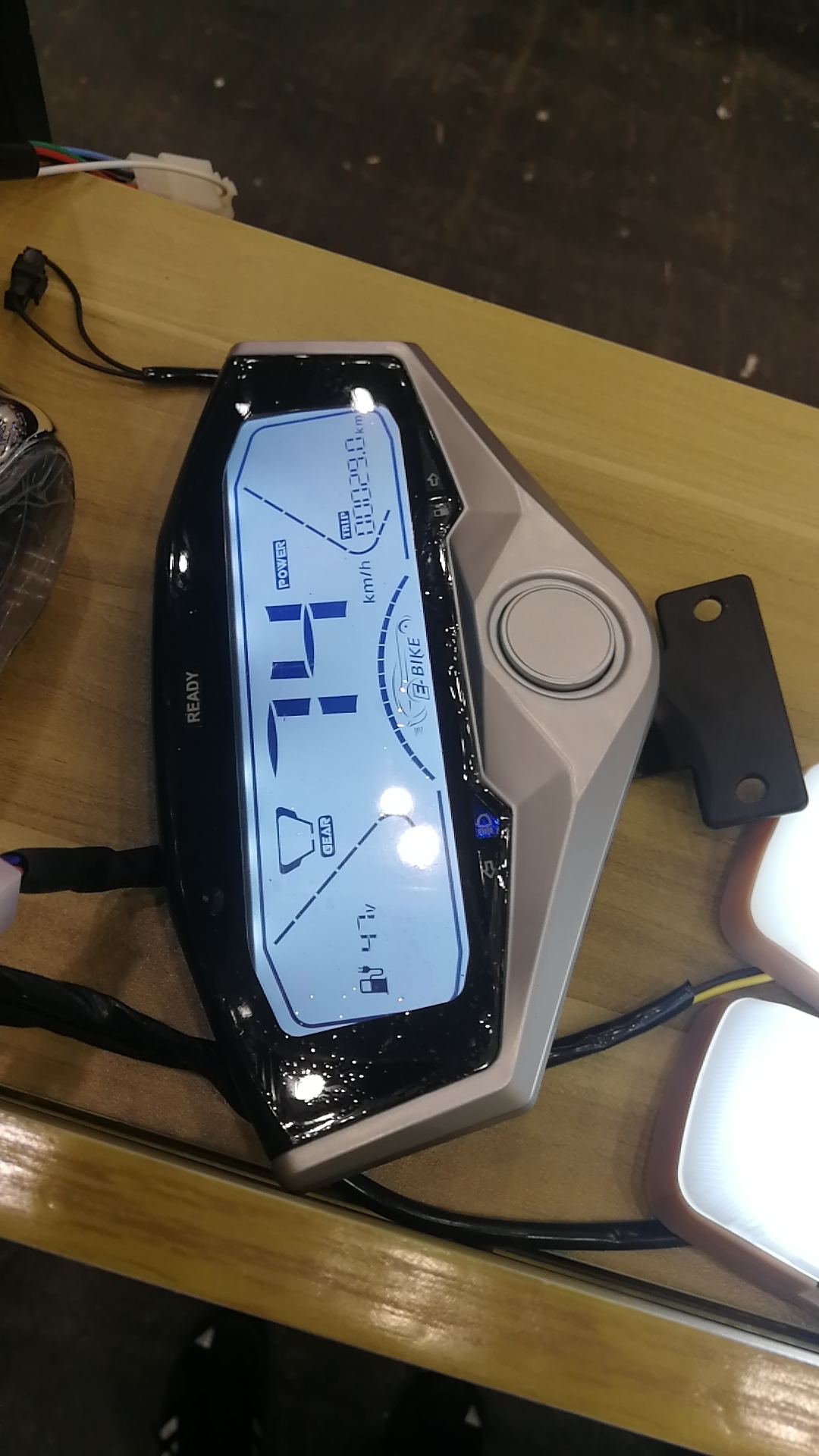 Gray E Rickshaw Meter